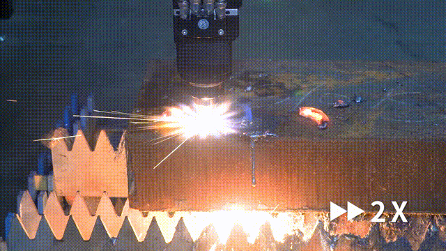 Гибридный лазерно-газовый станок GWEIKE® Laser-Flame Hybrid Cutting Machine Гибридный лазерно-газовый станок GWEIKE® Laser-Flame Hybrid Cutting Machine